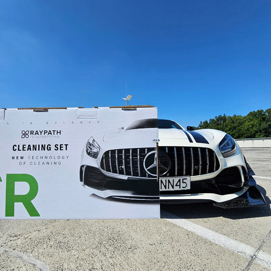 Zestaw samochodowy Raypath - jak skutecznie czyścić auto bez chemii?