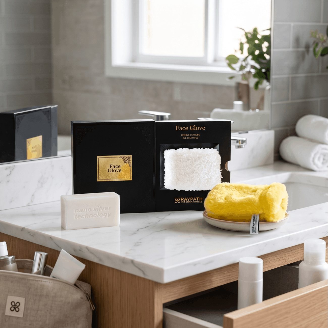 Produkty Raypath do mycia twarzy z mikrosrebrem