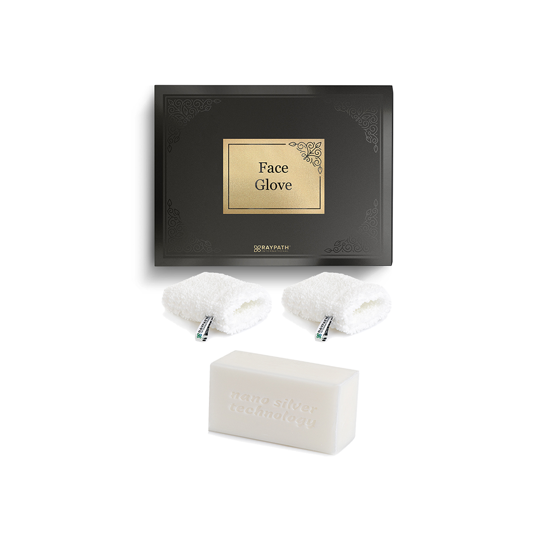 Zestaw promocyjny - Face Glove, mydełko